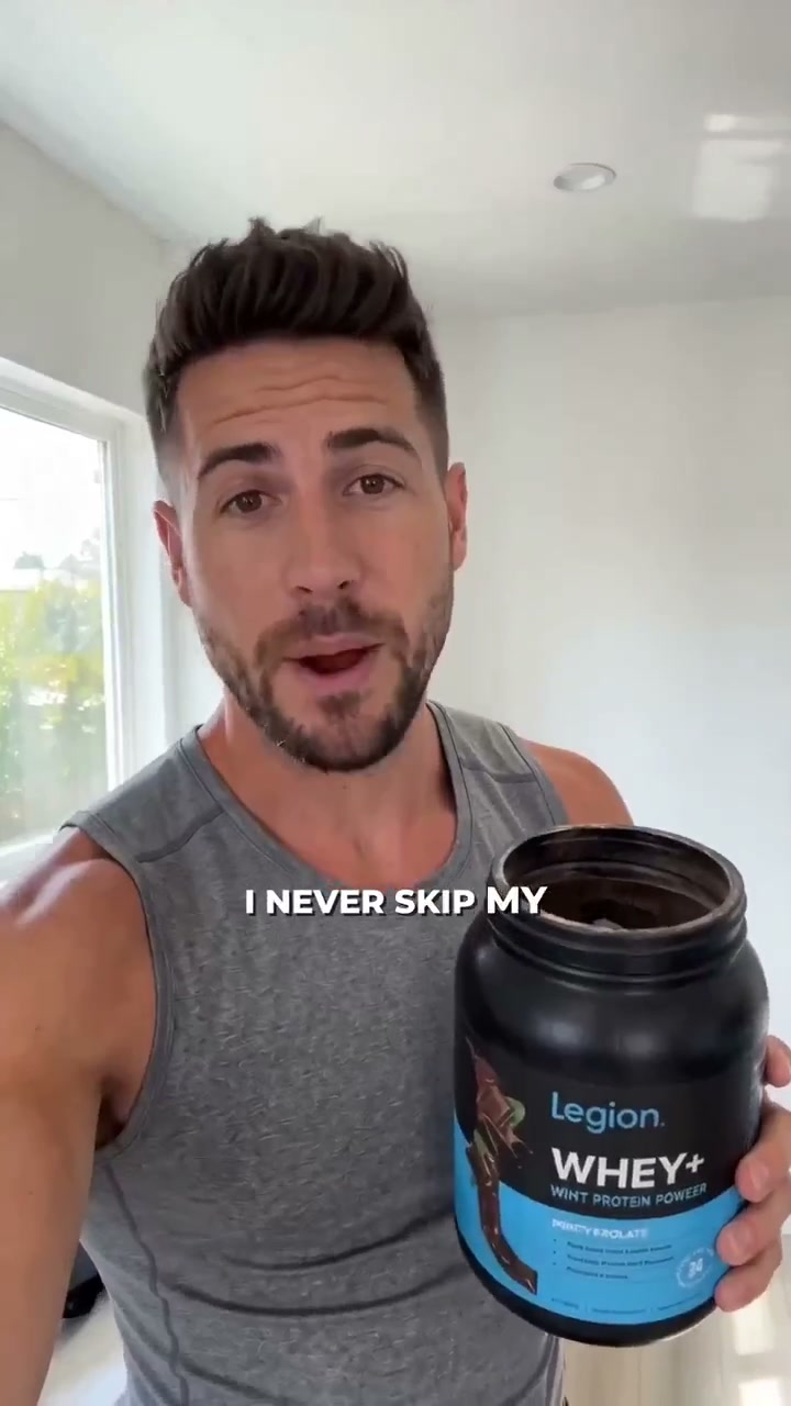 Whey Protein Isolate, exemple de pub UGC IA