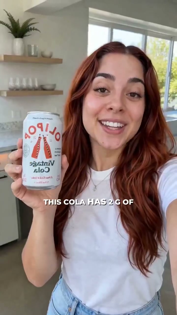 OLIPOP Vintage Cola, exemple de pub UGC IA