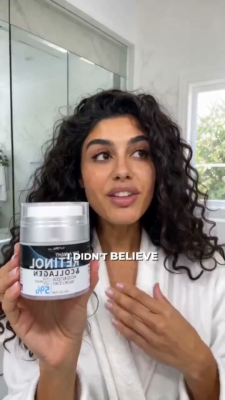 THE DRM LAB™ Collagen & Retinol Cream, exemple de pub UGC IA