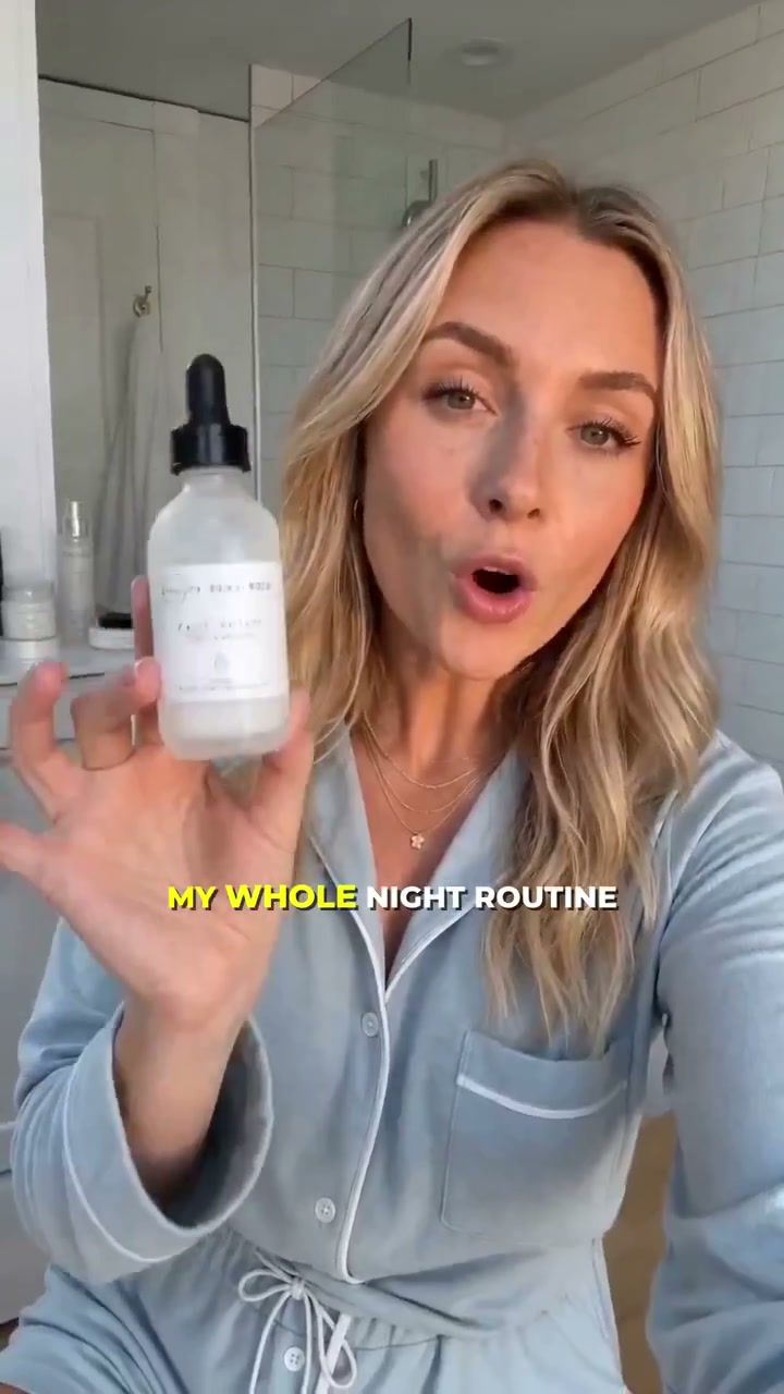 Face Serum (Night, Lactic Acid 10%), AI UGC ad example