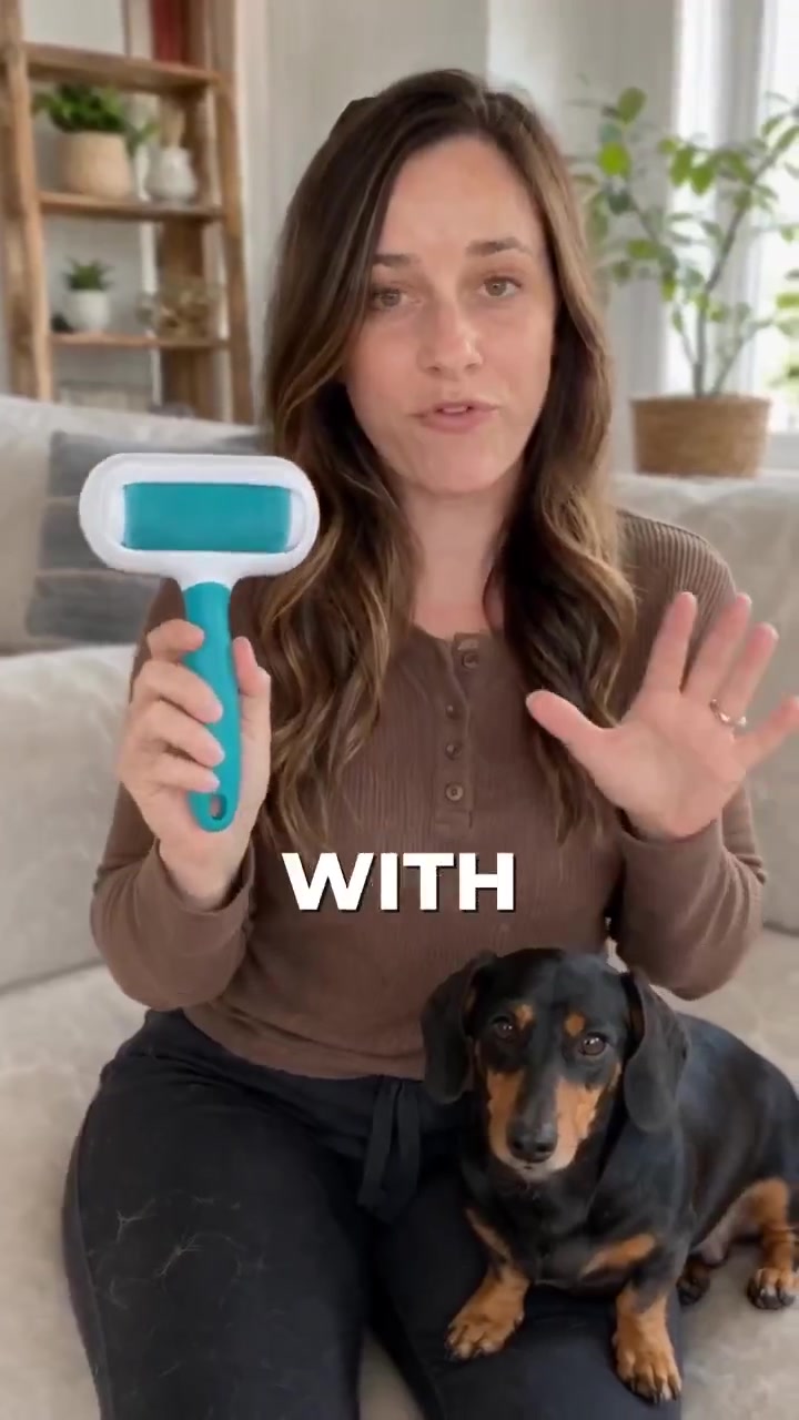 FurAway Pet Hair Roller, AI UGC ad example