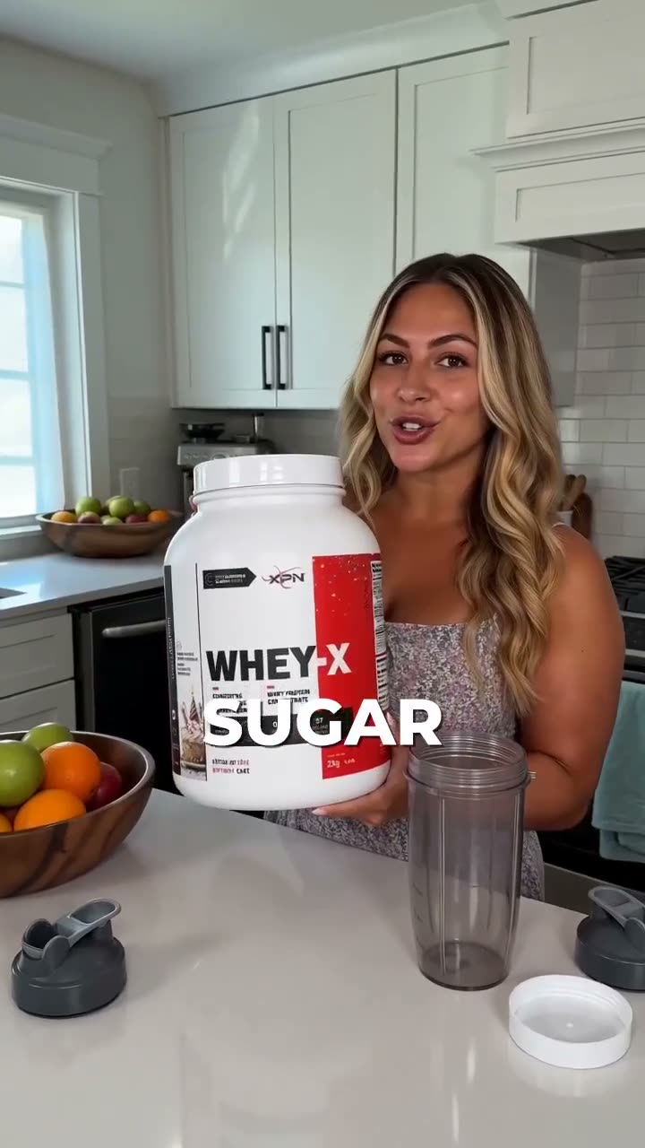 XPN Whey-X Birthday Cake, AI UGC ad example
