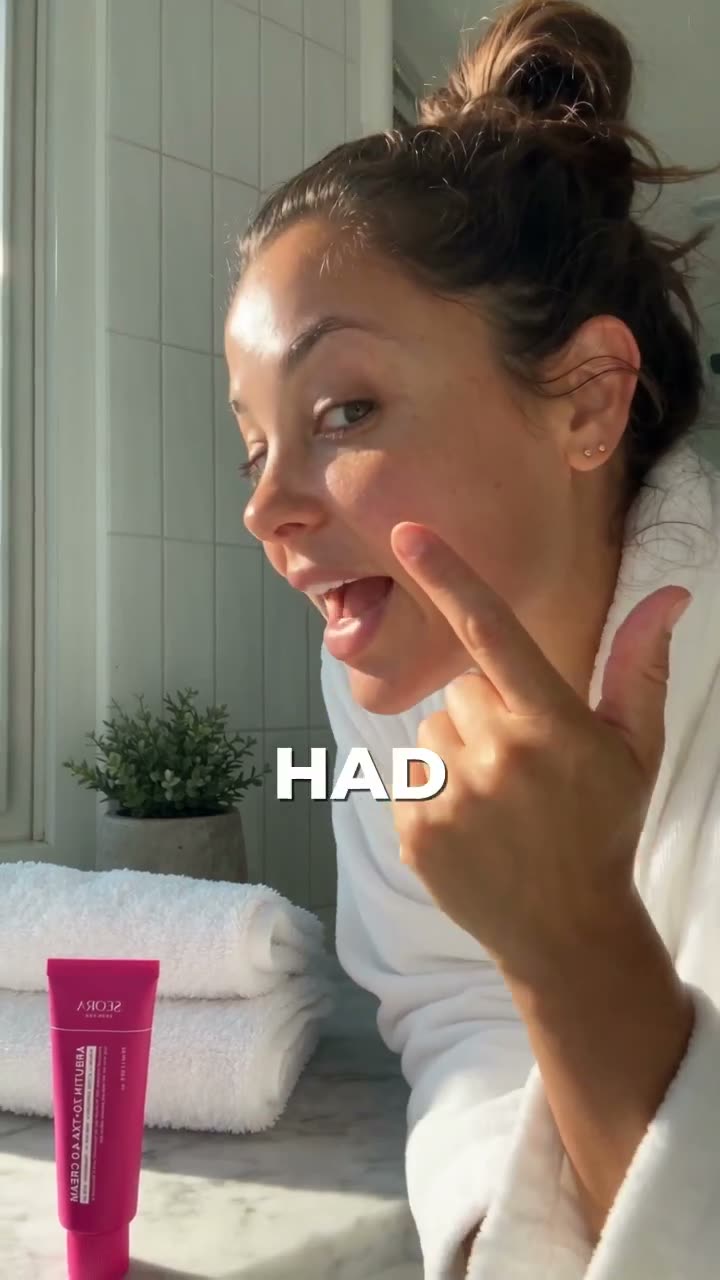 Seora Brightening Cream, AI UGC ad example